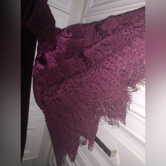 Pretty Hippie Chick Maroon Dress by Do & Be. Size Medium. - Picture 3 of 12